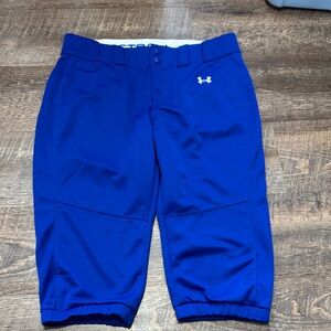 Under Armour Softball Pants Women’s Large Blue